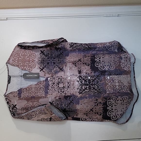 NWT Noracora Women's Boho Top Size XXL - Picture 1 of 9